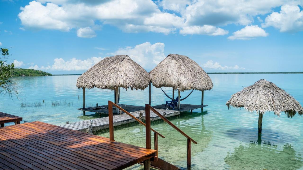 Agave-Blue Hotell Bacalar Eksteriør bilde