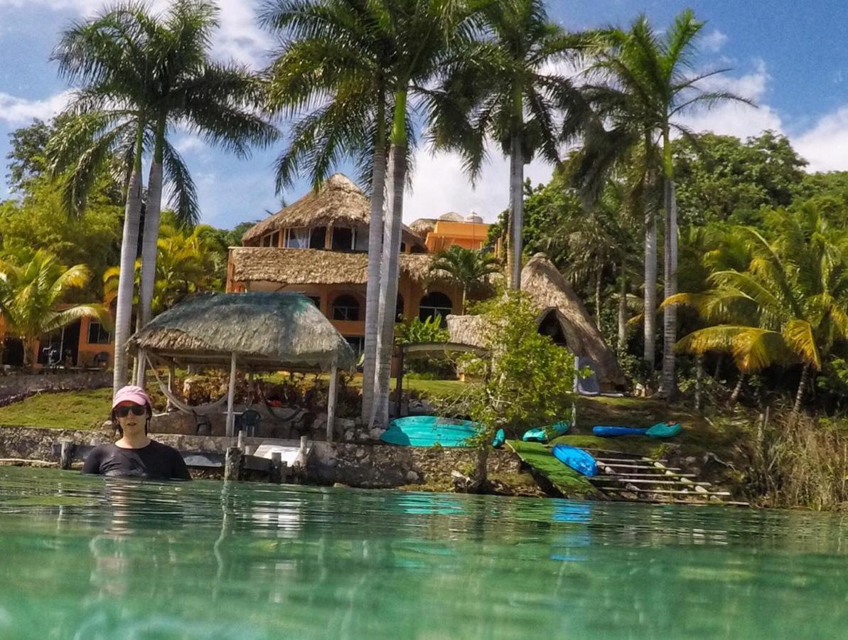 Agave-Blue Hotell Bacalar Eksteriør bilde
